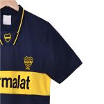 Boca Juniors 1996-1997 Home Retro Jersey Fan Collection Breathable