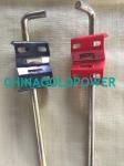 Feeding Industrial Metal Fence Accessories / Chain Link Fence Gate Anchor