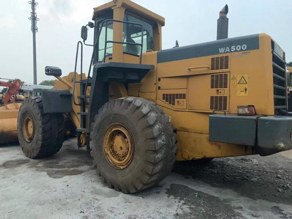 Heavy Duty Used Komatsu Wheel Loaders WA500-3 Long Lasting Energy Efficient