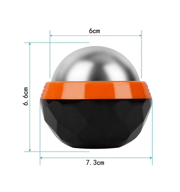 Hand Held Muscle Roller Ball D54mm Highly Versatile With Cooling Gel