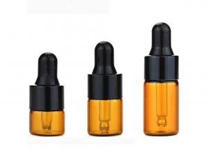 China Multi Capacities Empty Essential Oil Bottles With Aluminum Dropper on sale