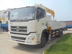 Wholesale 4X2 Truck Mounted Boom Crane , Trailer Mounted Crane 4700mm Wheelbase from china suppliers