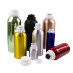 150ml 200ml 300ml Aluminum Essential Oil Bottles Screw Lid Serum Bottle With
