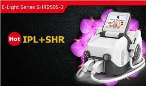 Wholesale Top quality 30 0000 shots shr ipl hair removal machine with two treatment handles from china suppliers
