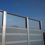 93% Transmittance Railway Soundproof Clear Cast Acrylic Sheet