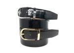 Fashion Black 140CM Crocodile Leather Men Formal Belt
