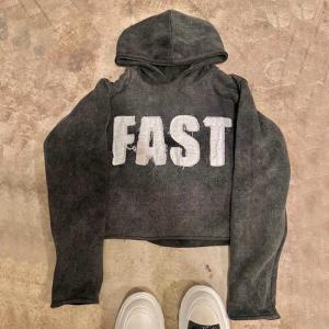 Wholesale Vintage Washed Men's Hoodie Sweatershirt with Oversized Fit Drop Shoulder and Raw Hem from china suppliers