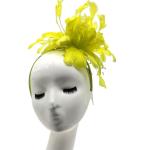 Year Occasion Stripped Goose Feather Flower Mount with Headband and 30% Deposit