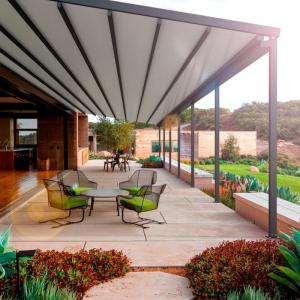 Wholesale High Strength Motorized Retractable Roof Pergola Bioclimatic from china suppliers