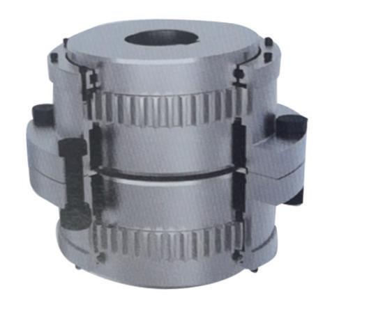Small Radial Size Drum Gear Coupling Without Lubrication WGC Type Long Operating