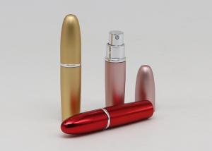 Wholesale Mens Travel Refillable Fragrance Portable Perfume Atomiser Spray Bullet Shaped Colorful from china suppliers