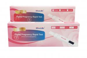 China 510k/CE Easy Result Read Digital Pregnancy Test Manufacturer on sale