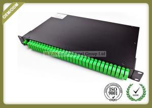 Wholesale 1U 19&quot; Rack Mounted Fiber Optic Splitter Box 1X32 Sigle Mode High Return Loss from china suppliers
