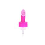 42/43mm Silicone Brush Foam Pump Cosmetic Dispenser with Customized Silkscreen