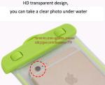 Waterproof soft clear PVC phone pouch bags case for samsung galaxy s8 J5 J7 J3