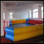 Colorful portable pvc inflatable baby& adults swimming pool