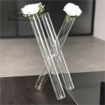 Large Tall Glass Vases For Wedding Centerpieces 3pcs Set Clear Cylinder Flower