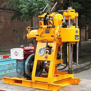China 100 Meter Drilling Depth Engineering Drilling Rig / Truck Mounted Drilling Machine on sale