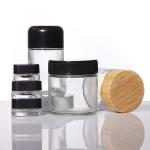 Custom Design Personal Care Frosted Skincare Cream Glass Jar Bottle Manufacturer