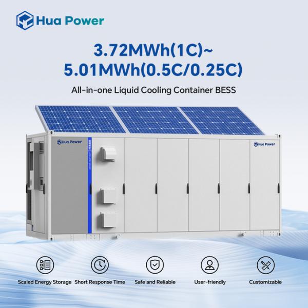 Hua Power HC5010L 5015.96kWh LiFePO4 Liquid Cooling Energy Storage System