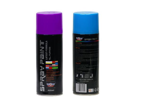 Purple / Pink Orange Easy Hand Acrylic Spray Paint Rich Colors All Purpose