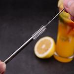 Bar Accessories Reusable Metal Drinking Stainless Steel Straws With Customized