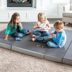 King / Twin XL Contemporary Sofa Bed , Convertible Vacuum Compressed Folding