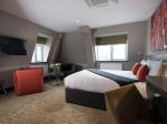 Putrajaya modern hotel fashion furniture bedroom sets used HPL laminate bed with