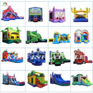 Wholesale Kids Inflatable Moonwalk Water Jumper Bouncer Bouncy Castle Jumping Commercial Bounce House Party Rentals from china suppliers