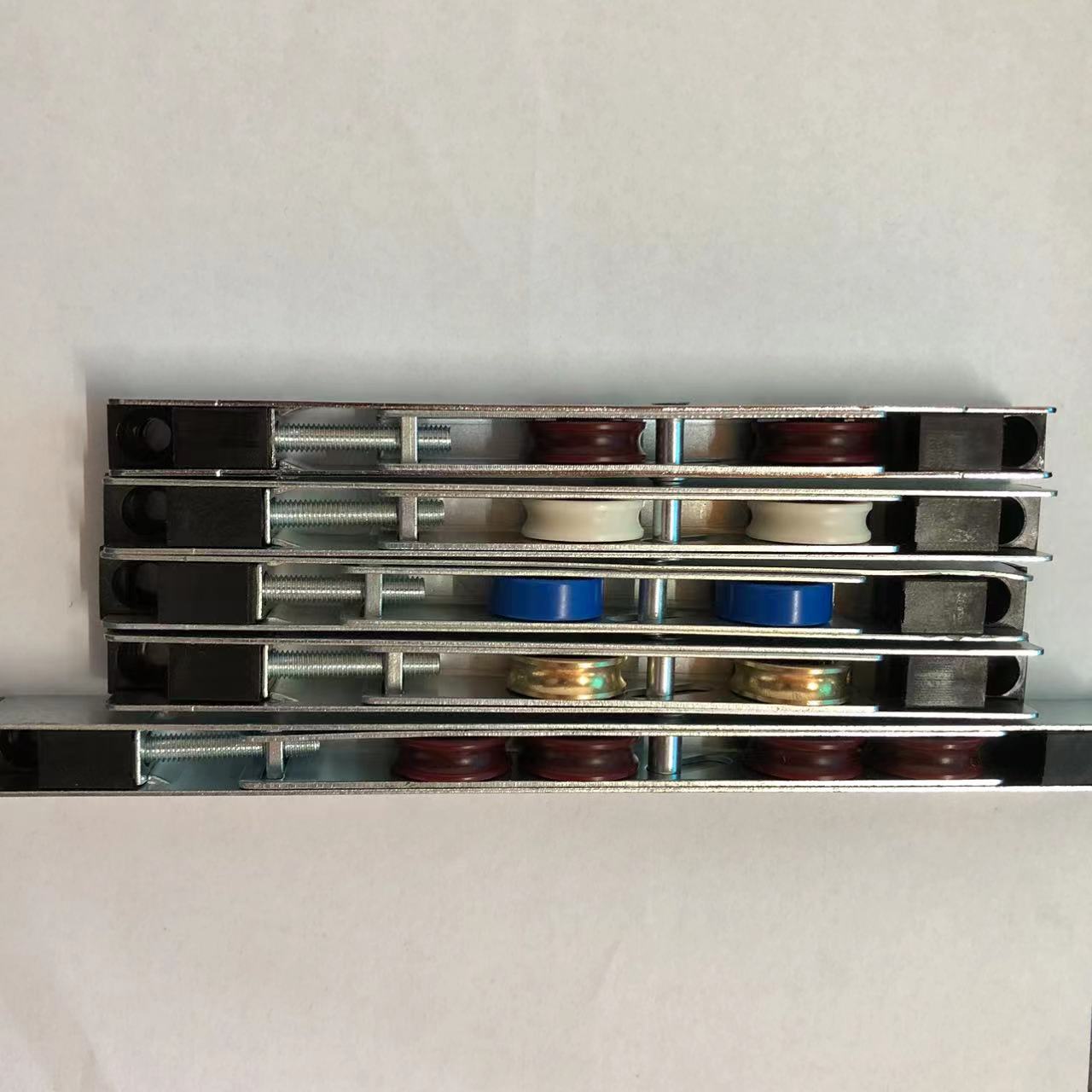 80kg/pair Load Capacity Zinc Plating Door Roller for Modern Design UPVC Sliding Door