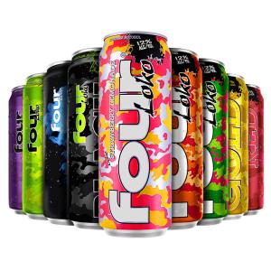 Wholesale Four Loko 695ml Cocktail Drinks Packaging Empty Aluminum Cans 24oz from china suppliers