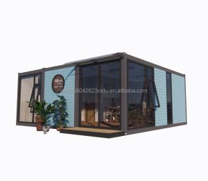 Wholesale Galvanized Steel Bending 180g 20ft 40ft Detachable Prefabricated Flat Pack Container Home House With 2 Bedrooms for Hotel from china suppliers