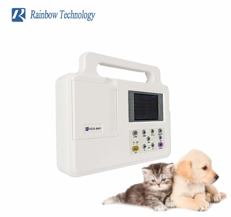 GB/T18830-2009 12 Leads Portable Vet ECG Machine