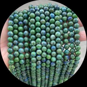 Wholesale Round Shape Gems Bead Perfect for Bracelets Various Stone Types Dragon Blood Indian Agate Loose Round Gemstone Beads Strands from china suppliers