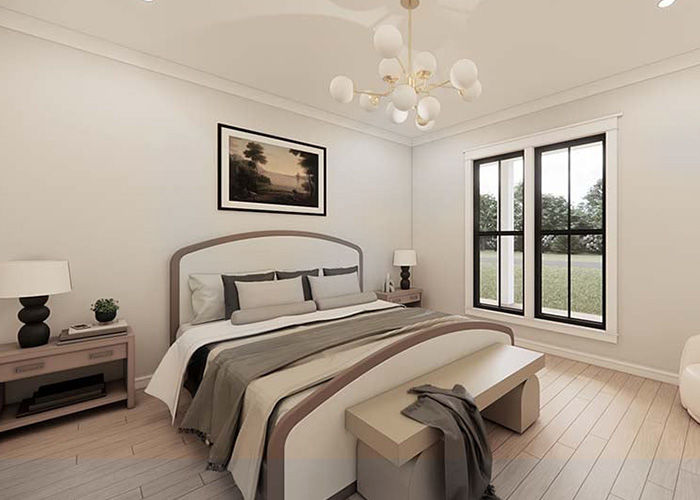 Prefabricated House Luxury Villa Light Gauge Steel Framing Secifications With Australia Stanard
