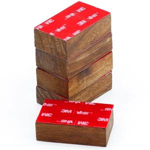 Wholesale Sustainable Wood Magnetic Knife Holder For Wall STRONG Neodymium Magnets Adhesive Strip from china suppliers