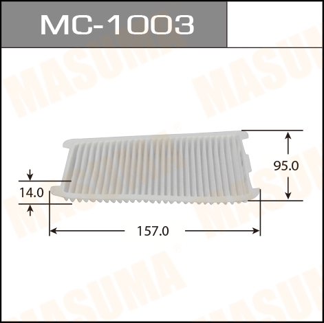 2014- MC-1003 MASUMA Cabin Filter G92DJ02010 for Toyota COROLLA ZRE18 Levin E18 K94W