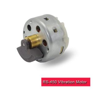 Wholesale RS-450 DC Vibration Motor 45mm Diameter 12v 24v 4900 Rpm With Ball Bearing from china suppliers