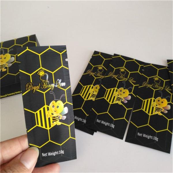 Logo Custom Hologram Laser Bag Malaysia Vip Royal Honey Sachet Royal King Honey