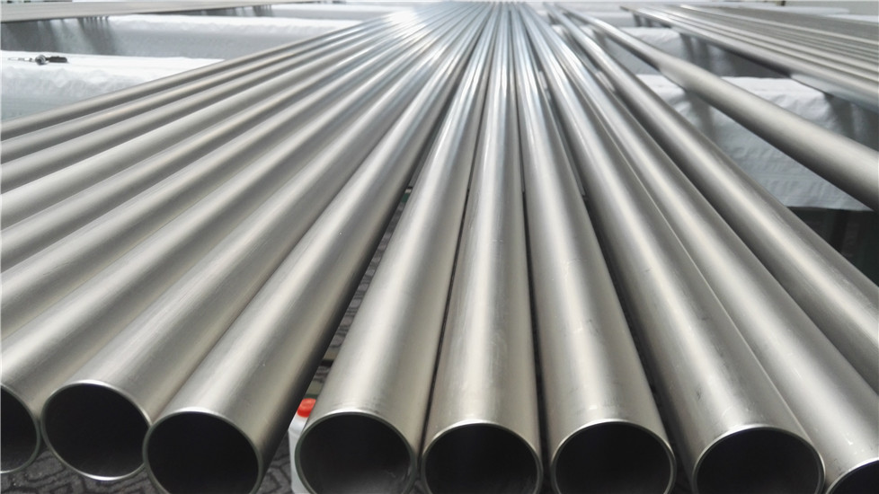Bright Surface Heat Exchanger Tube , 12mm Thickness Grade 2 Seamless Titanium Tube