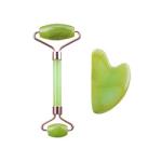 Anti Aging Face Jade Roller Set Rose Quartz Massage Roller
