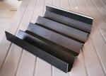 6000 Series Corrugated Anodized Extrusion Aluminium Profiles Decorative