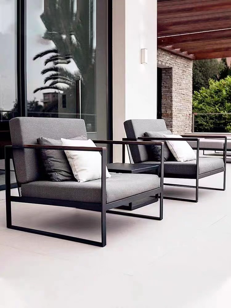 Five Star Sea View Room Sofa Balcony Durable For Hotel Resort Villa