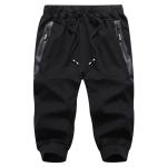 Midweight Plus Men Mesh Shorts Worsted Breathable Knitted Outdoor Men'S Pants
