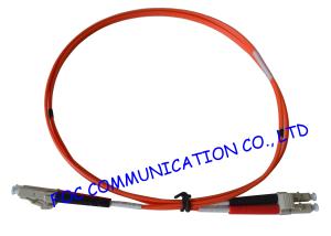 Wholesale LC To LC Fiber Optic Patch Cord , Multimode Fiber Optic Jumper 2.0mm RoHS Compliant from china suppliers