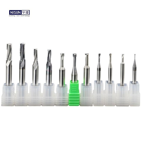 Carbide Thread Milling Tool UN BSP NPT Metric Thread Mill Cutter For Steel / Titanium