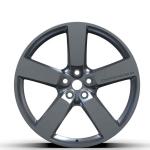 Replica 5 Hole Land Rover Black Wheels Replacement 5x120 22 Inch Rims