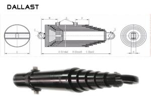 Wholesale Telescoping Hydraulic Multi Stage Hydraulic Ram Cylinder for Agricultural Vehicles from china suppliers