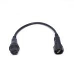 8-Pin Surface Mount Plastic Communication Cable Connectors Vga male To Female