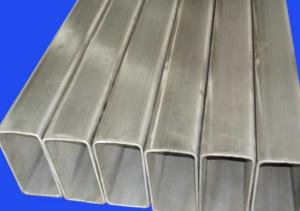 Wholesale Black Square Galvanized Steel Fence Posts Cold Roll Forming With ERW Welding from china suppliers